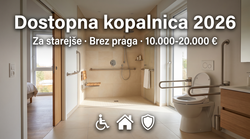 Dostopna kopalnica 2026 — za starejše in gibalno ovirane